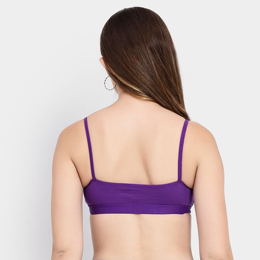 Ladies' Non-Padded Bra, Purple, large image number null